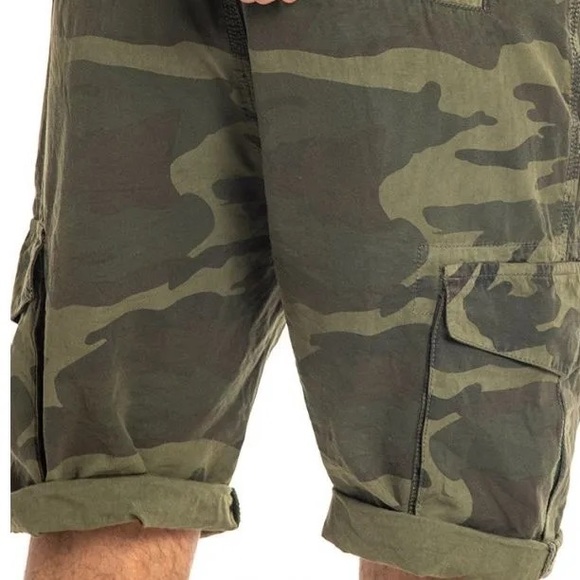 NOHOW CAYO COTTON CARGO IN GREEN CAMO - Picture 8 of 11